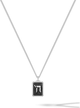 Vincero Mens Chai Pendant Necklace in Silver at Nordstrom, Size 21