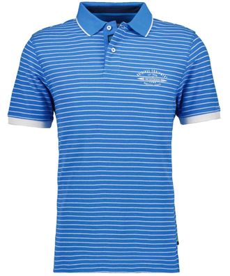Ragman Poloshirt RAGMAN, Herren, Gr. XL, blau (azur, 739), Baumwolle, regular fit, ohne Ausschnitt, Shirts Poloshirt