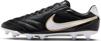 Nike Mens Tiempo Ligera Pro Firm-Ground Low-Top Soccer Cleats in Black | HQ3158-010