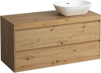Laufen Laufen - Lani Encimera De Lavabo Roble Silvestre Incl. Mueble Bajo