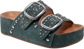 Marc Fisher Sayge Sandal in Medium Green at Nordstrom Rack, Size 7.5