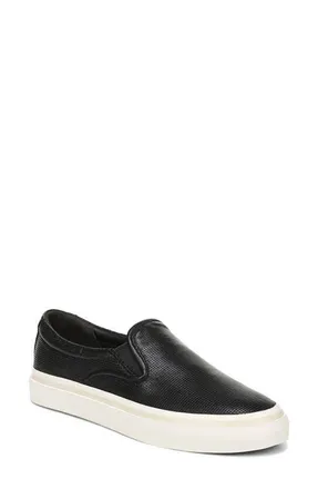 Vince Blair Slip-On Sneaker in Black/black at Nordstrom, Size 8.5