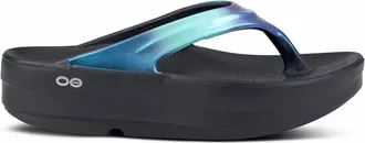 Oofos Womens Oomega Oolala Sandal In Atlantis