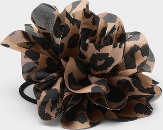 Simons Womens Large fabric flower hair tie