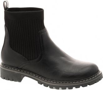 Corkys Footwear Womens Cabin Fever Chunky Bootie In Black