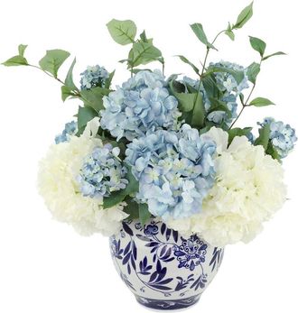 Creative Displays Inc. Hydrangeas Arranged In Decorative Vase