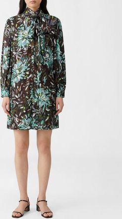 Gucci Abito chemsier Gucci in twill di seta stampato