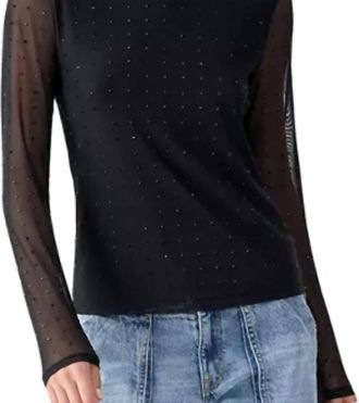 Sanctuary Highlight Of The Night Top In Black