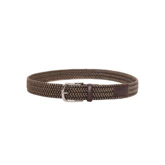 Orciani Belts, male, Brown, Size: 110 CM Range Elast Belt