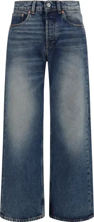 Our Legacy Organic Cotton Relaxed Fit Jeans - Blue