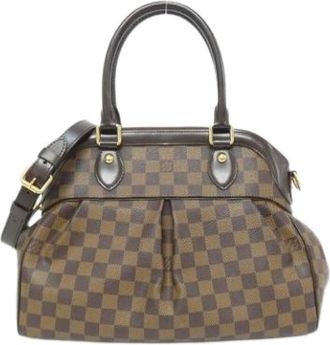 Louis Vuitton Pre-owned Handbags, female, Brown, Size: ONE SIZE Pre-owned Canvas Handbag