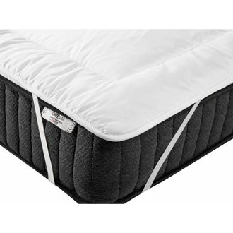 Beliani Materasso Topper in Microfibra140 x 200 cm Aizkorri