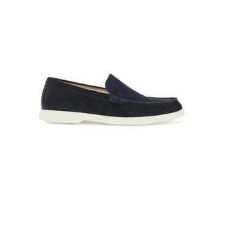 HUGO BOSS Heren, Schoenen, Blauw, Maat: 40 EU Su&egrave;de