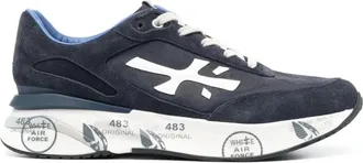 Premiata Moerun Sneakers - Heren - Sneakers - Blauw - 45 EU - Leer - Schoenen