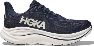 Hoka One One Mens Clifton 10 Running Shoe In Navy/white