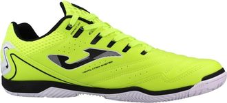 Joma Maxima-zaalvoetbalschoenen voor heren met verstevigde neus (Fluorescerend Geel/Zwart)