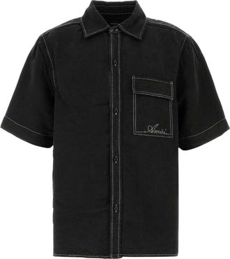 Amiri Hombre, Camisas, Negro, Talla: S