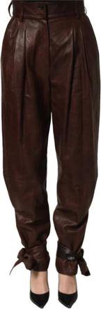 Dolce & Gabbana Donna, Pantaloni, Marrone, S, new