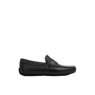 Ferragamo Salvatore Ferragamo Mens Black Loafers, US Size 6