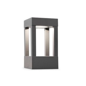 Netlighting Agra LED Outdoor Pedestal Light Dark Grey IP54