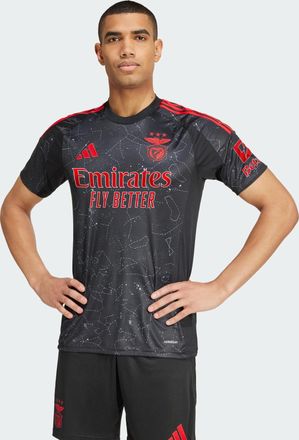 adidas adidas Performance Mens Benfica 24/25 Away Jersey - Black Recycled Material - Size X-Large