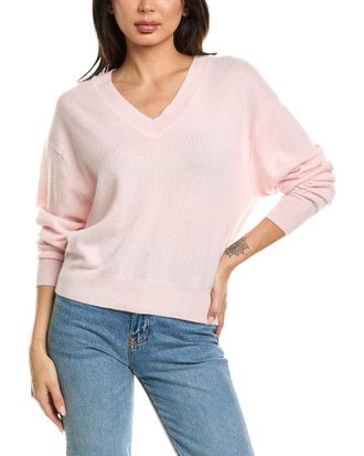 Brodie Indya V-Neck Cashmere Sweater