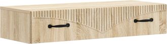 vidaXL Mesa Lateral Montada En La Pared 87,5 X 34,5 X 17 Cm Vidaxl