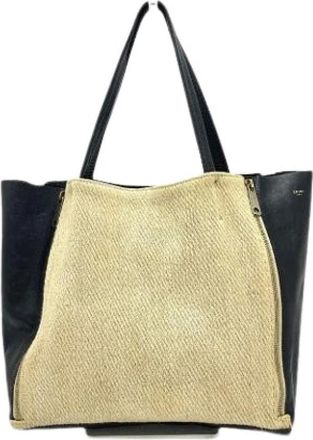 Celine Pre-owned Tote Bags, female, Beige, Size: ONE SIZE Pre-owned Vintage Tote Bag