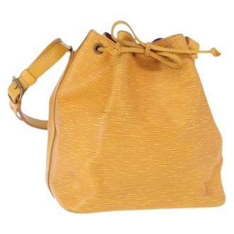 Louis Vuitton Bolso bombonera de cuero Pre-owned - Pre-owned - Mujer - Amarillo - ONE SIZE