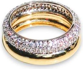 Native Gem Double Donut Ring in Gold at Nordstrom, Size 6
