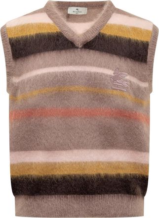 Etro Vest With Stripe Pattern
