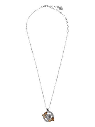 Versace Collana con pendente Medusa - Argento