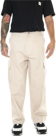 Obey Rechte Broek - Heren - Straight fit broeken - Beige - W30 - Katoen - Broeken