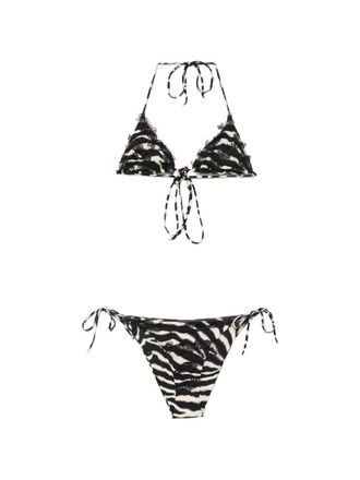 Ermanno Scervino bedrukte triangelbikinitset