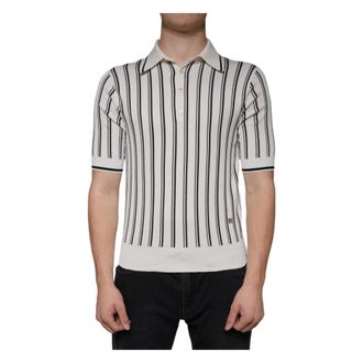 Dolce & Gabbana Heren, Tops, Wit, Maat: XS Zijde