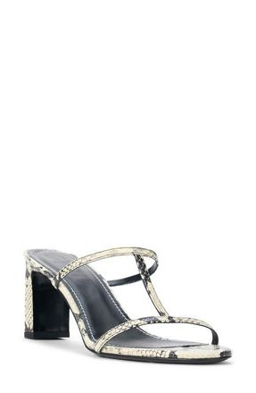 Staud Talita Sandal in White Snake at Nordstrom, Size 7.5Us