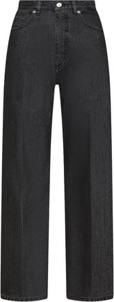 Nine In The Morning Straight Jeans - Dames - Regular Fit Jeans - Zwart - W31 - Jeans