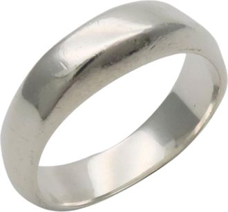 Tiffany & Co. Silver Silver 925 Band Ring (Pre-Owned)