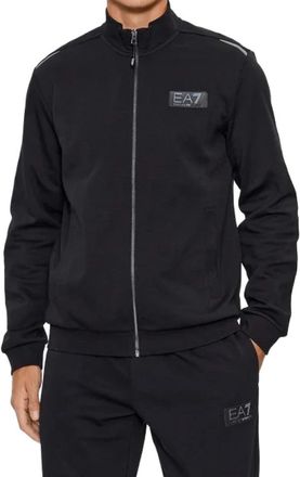 Emporio Armani Felpa - Heren - Vesten met rits - Zwart - 2XL - Hoodies & sweatvesten