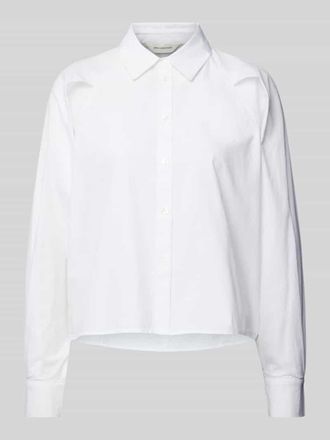 Moss Copenhagen Regular Fit Hemdbluse mit Manschetten Modell Amaris in Weiss, Größe L