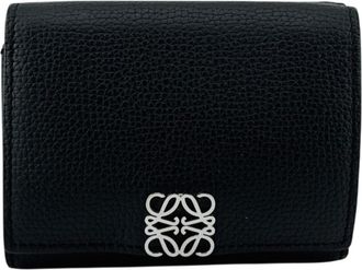 Loewe Black Leather Wallet (Tri-Fold) (Pre-Owned)