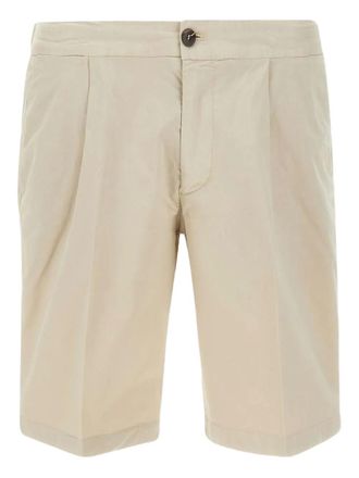 Devore Incipit Geplooide shorts - Beige