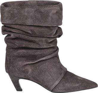 Ash Stivaletto Virgee - Dames - Laarzen met Hak - Bruin - 38 EU - Leer - Schoenen
