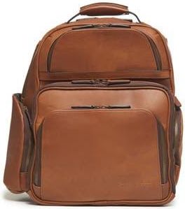 Korchmar Mason Workday Leather Backpack in Espresso at Nordstrom