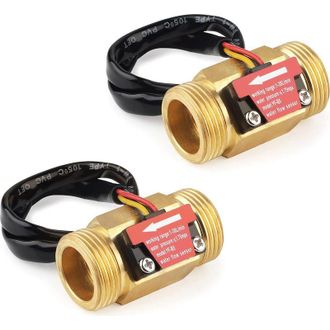 OEM Piezas De Sensor De Flujo De Agua G3/4, Sensor De Flujo De Agua De 3/4, Medidor De Flujo, Sensor De Flujo De Agua De Efecto Hall, Interruptor De Flujo