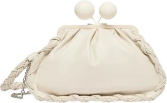 Max Mara Clutches, female, Beige, Size: ONE SIZE Pasticcino Bag Wkalecito