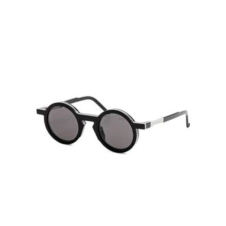 Vava Sunglasses, unisex, Black, Size: 45 MM Wl0035 Black Light Grey Sunglasses