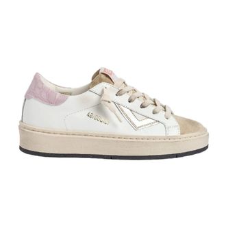 4B12 Schoenen, Dames, Wit, 40 EU, Leer, Evo D317