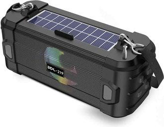 OEM Altavoz Bluetooth - 5 W - Iluminaci&oacute;n Rgb - Bater&iacute;a Recargable 1200 Mah - Entrada Aux 3,5 Mm Y Ranura Para Tarjeta Tf - Port&aacute;til De Bolsillo - 10 X 6 