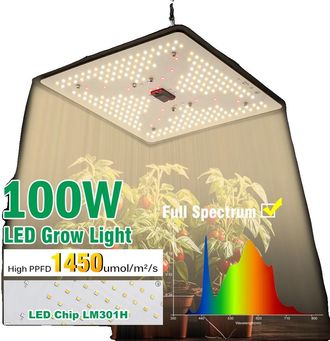 OEM L&aacute;mpara Led De Cultivo, Regulable, Espectro Completo